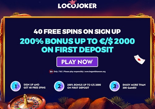 Loco Joker No deposit Free Spins