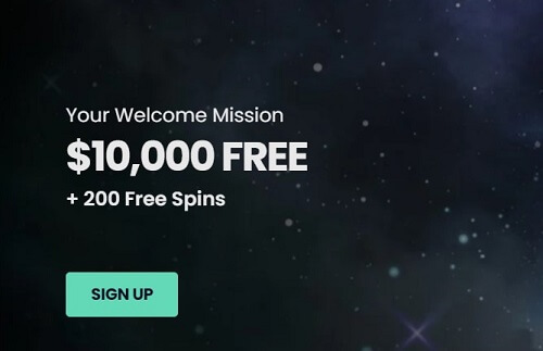 Stellar Spins Casino Welcome Bonus