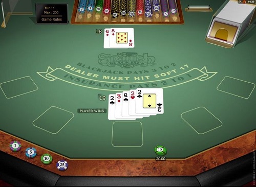 count cards in online blackjack